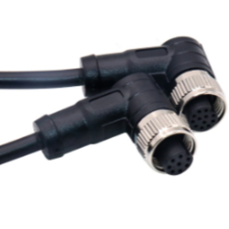 IP68 2-5 ПИН Удължител водоустойчив конектор за захранване M15 Мъжки женски кабелни жици Бързи конектор